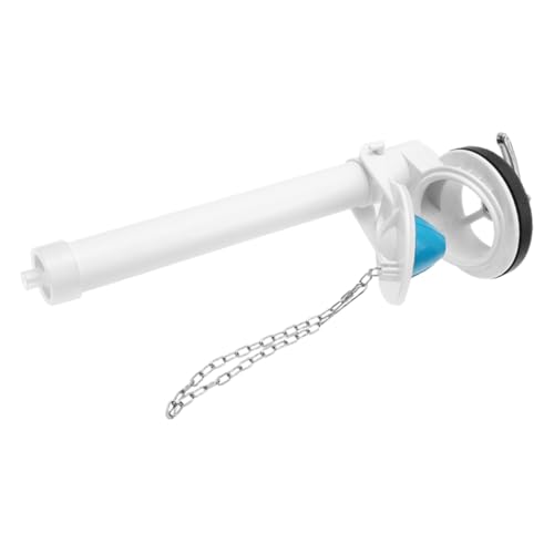 OSALADI Toilet Flush Repair Tool Durable Single-flush Toilet Drain Valve with Chain Flap Cover for Easy Installation and Maintenance Reliable