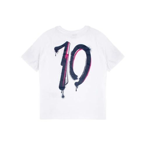 Camiseta Puma Infantil Neymar Jr Regular Fit Tee Puma White/dark Night 773420-01-152 12 Anos