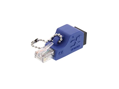 Adaptador cruzado Gigabit RJ45 para redes cableadas de alta velocidad en oficina