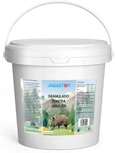 GLB Green Level Berlin | Ahuyentador de jabalíes 10Kg | Repelente de jabalís granulado |Les provocan indigestión y no vuelven | Cultivos, maizales, naranjos, césped |