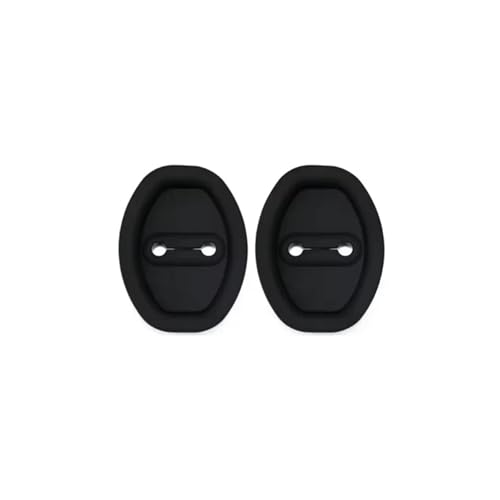 Coussinets de protection en silicone pour portières de voiture blancs x10