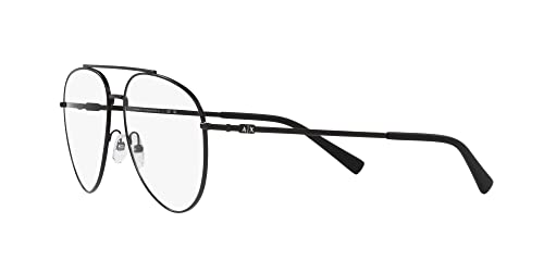 Image of Armani Exchange Unisex Ax1055 Aviator Prescription Eyewear Frames