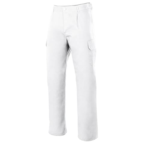 Pantalón Multibolsillos VELILLA 345 Blanco Talla 44 Cover