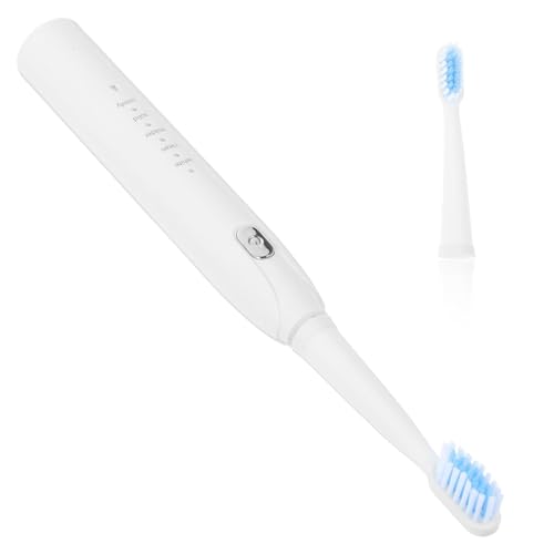 Ipetboom Electric Toothbrush with USB Charging Design Five Speed for Cleaning for Home Use and Sensitive Gums White