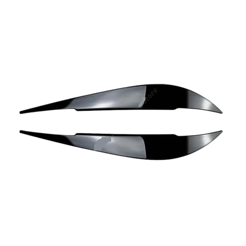ISKADO Modified Parts ABS Gloss Headlight Eyebrows Eyelid Fit for BMW 4 Series F32 F33 F36 F82 F83 M4 420d 420i 425d 430i 435i 440i 2013-2021 Fashionable(Gloss Black)