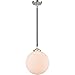 Innovations 284-1S-BPN-G201-10-LED X-Large Beacon 1 Light Mini Pendant Part of The Nouveau Collection, Black Polished Nickel