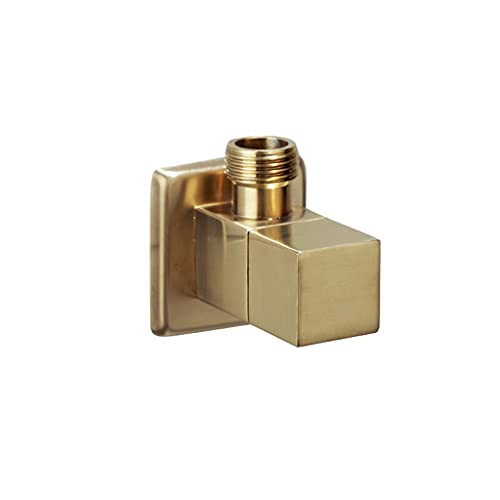 Soupape à angle en laiton 1/2 x 1/2 pour raccordement d'eau - 2
