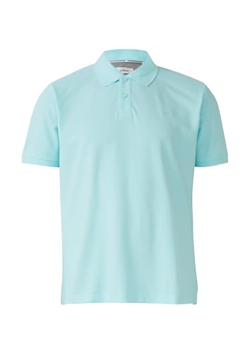 Polo s.Oliver transpirable de algodón suave con cuello acanalado 4