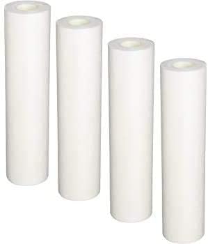American Water Solutions W5P Whole House Sediment Filter Cartridges Compatible to American Plumber (4 Pack)