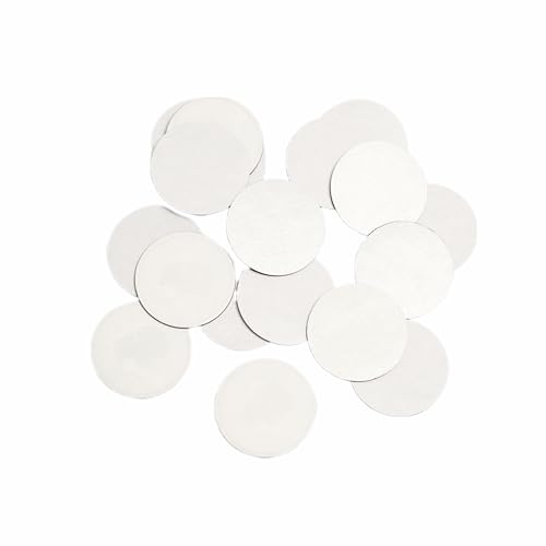 FONGWAH 20pcs NXP NTAG213 anti-metal NFC Sticker/label- Voll programmierbar, 25 mm rund, und auch kompatibel mit allen NFC-fähigen Smartphones und Geräten eingesetzt