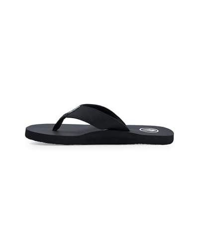 Image of Volcom Men's Daycation Flip Flop Sandal - Soft Brushed Recliner Comfort Foam Footbed