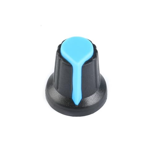 Bouton de potentiomètre haut de gamme AG2 en plastique robuste pour commutateur WH148 6mm