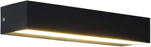 Lámparas de pared, apliques, lámpara de pared LED de 15 W, lámpara de pared exterior lineal, apliques de pared de una palabra para exteriores, iluminación decorativa para porche, luces de pared,