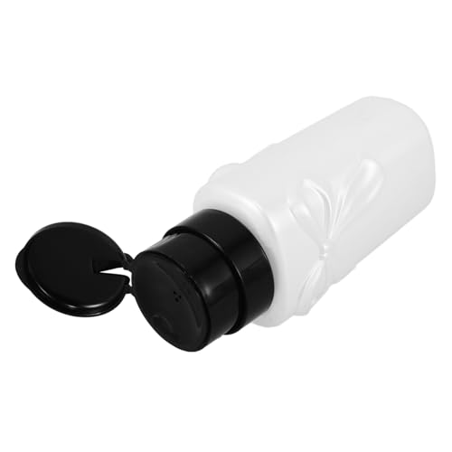 Vaguelly Botella De Prensa De Uñas Botella De Bomba Para Quitaesmalte De Uñas Bomba De Remojo De Uñas Dispensador De Bombeo Dispensador De Agua Limpiadora De Maquillaje El Plastico