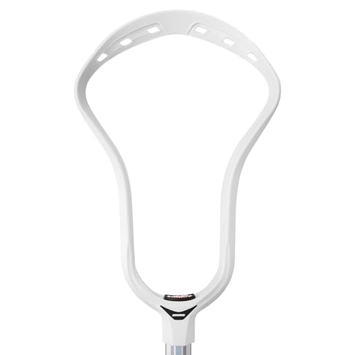 Silverfin Camber Lacrosse Head Unstrung Attack/Midfield (White)