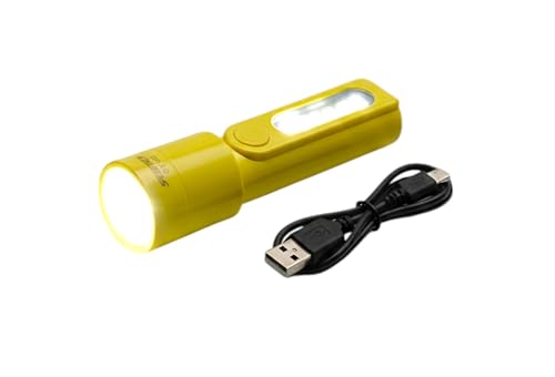 Image of Mini LED Rechargeable Torch Light with USB Charging | Portable 3-Inch Compact Flashlight for Travel, Power Cut & Outdoor Use | 3 Light Modes