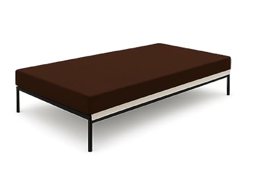 Image of ATOOTFUSION Orthopedic High-Density HR Foam Mattress | High-Resilience (HR) Dual-Sided Foam | Single Size Bed Mattress - 3-Year Warranty (Dark Brown, 72X35X2 Inches)