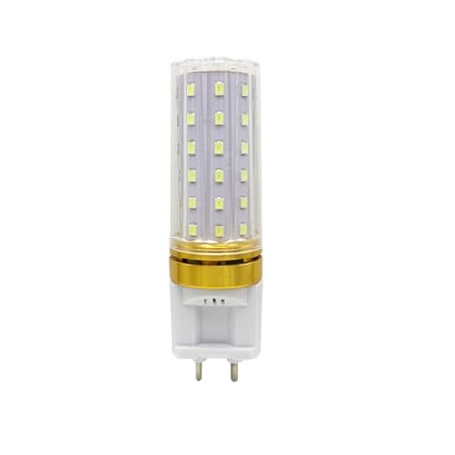 TYKGSQIP Ampoule LED G12 10 W 15 W 20 W blanc froid et chaud 85-265 V coque PC transparente angle de faisceau 360 degrés Smd2835 éclairage domestique 1 pièces 10 W AC100-240 V blanc froid