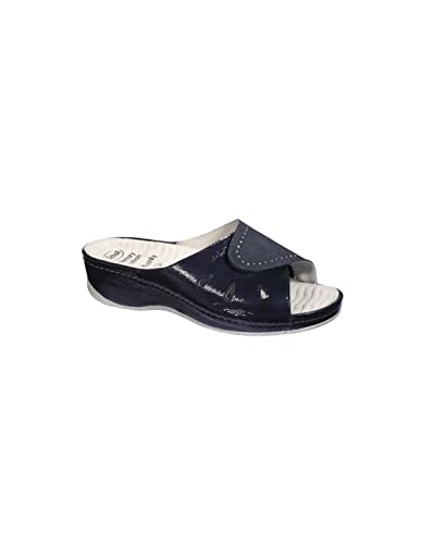 Doctor Scholl Sandales Niveaux, Chaussures orthopédiques Femme, Bleu Marine, 36 EU Cover