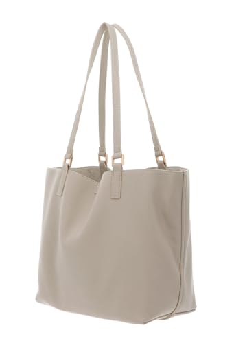 Sac shopper U.S. Polo Assn. Malibu cabas écru grand format