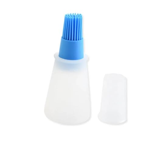 Bouteille d'huile et brosse silicone de cuisson pour barbecue crêpes camping - 2