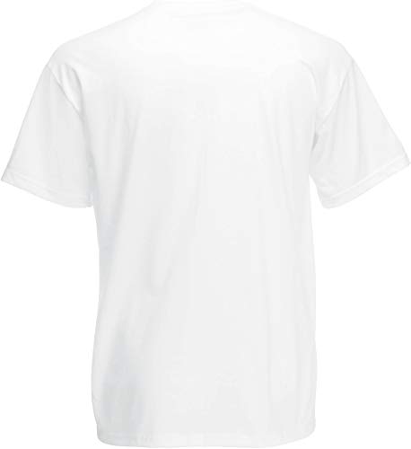Fruit of the Loom Men's Original T. T-Shirt, White, Small