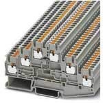 3210499, Conn Multi-Level Terminal Block F 6 POS T DIN Rail 24A (5 Items)