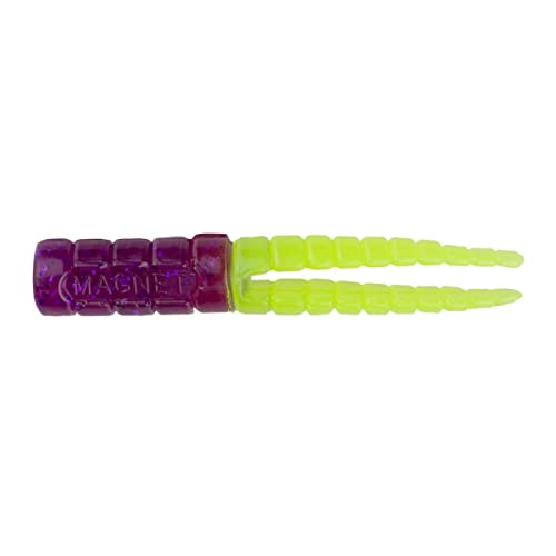 Crappie Magnet Paquete Corporal de 50 Piezas de Cola Dividida, Terapeuta