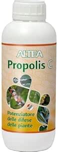 Altea Propolis C prodotto biologico liquido a base di propoli purificata in soluzione idroalcolica da diluire in acqua in confezione da 1 litro