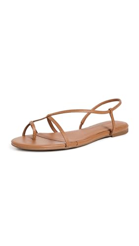Madewell Womens The Asymmetric Strap Sandals Toasted Coconut 6.5 Medium US