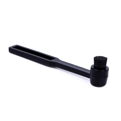 Record Player Needle Cleaning Brush, Carbon Fiber Stylus Brush – Black Needle Cleaner Tool for Vinyl Record Player Turntabl (Round) - Les Beatles, Paul McCartney, John Lennon, RIngo Starr, George Harrison Record Player Needle Cleaning Brush, Carbon Fiber Stylus Brush - Black Needle Cleaner Tool for Vinyl Record Player Turntabl (Round)