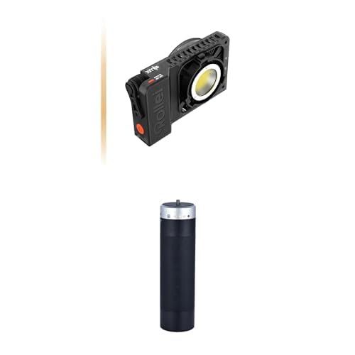 Éclairage LED bicolore 100W éliminez les ombres avec la batterie Rollei 99Wh