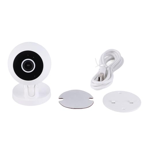 Segrehy Telecamera di sicurezza wireless 2MP 1080p ad alta definizione a 360 gradi fotocamera IP rotatabile con allarme in tempo reale Chiamata a due vie per la sorveglianza domestica
