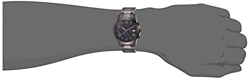 GUESS Reloj de pulsera con cronógrafo de acero inoxidable plomizo - Imagen 6
