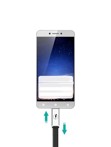Image of SOOPII Premium USB Type-C Cable | Fast Charging | Fast Charging & Quick-Speed Data Transfer | Slim & Lightweight Design, Compatible with Mobile Phones, Tablets, and Type-C Devices (T21-BLACK)