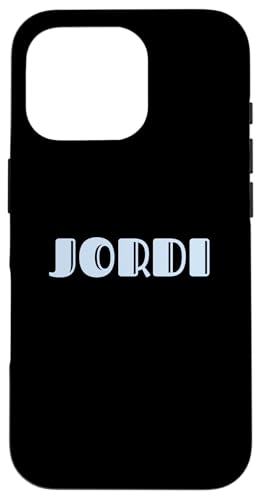 First Name Jordi Vintage Art Deco Light Blue/Lavender Font �X�}�z�P�[�X iPhone 16 Pro �p
