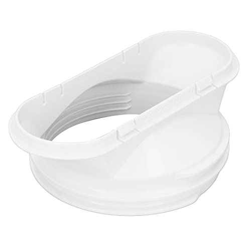 Tissting Fensteradapter Fensterdüse für Mobile Klimageräte Klimaanlagen, Abluftschlauchadapter, Air Conditioner Auspuff Schlauchkupplung, Fenster...