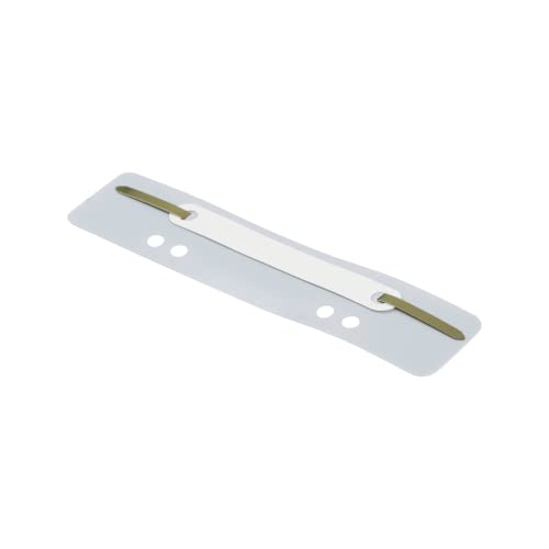 Elba Heftstreifen aus Kunststoff, 150x35mm, grau, 100 Stück