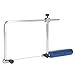 Scroll Saw, Saw Frame with Blade, U shaped Hacksaw, Cutting Saw Kit, Adjustable Cutting Tool, U shaped Saw Frame with 6 Spiral Saw Blades (ASB400)