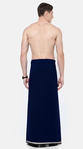 Image of pure cotton lungi for men