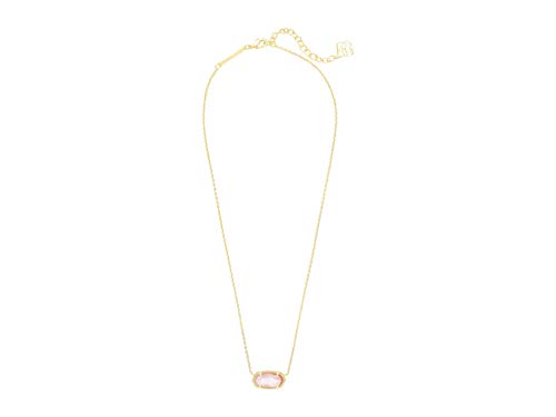 Kendra Scott Elisa Satellite Short Necklace Gold Rose Mother-of-Pearl One Size