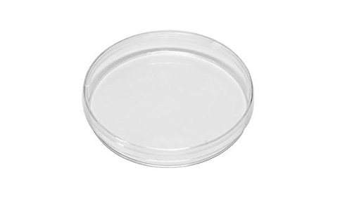 2910P Polystyrene Petri Dish, Slippable Bi-Plate, 100mm Diameter, 15mm Height, 7.32 cu. in. Capacity, Pack of 500