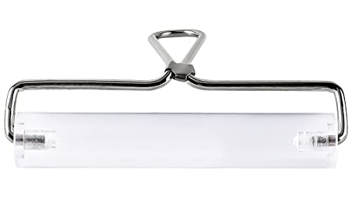 Image of Acrylic Roller, Ideal for Anti Skid Tape Construction Tools, Clay Rolling Pin and Stamping Tools (6-Inch, Clear)