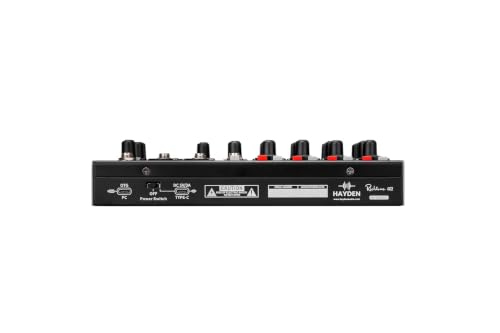 Image of Hayden Richtone OTG Mixer | Professional USB Audio Interface & DJ Mixer for Mobile, PC, Studio Recording, Streaming, Karaoke, Live Sound | Portable OTG Mixing Console with Clear Sound (6 Ch OTG)