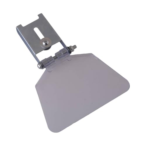 ciciTree Stainless Steel Bench Grinder Guard Cover Eye Protection Safety Shield Tool Silver & Transparent