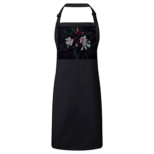 Tablier cuisine fleur rose magnifique cadeau déco pour passionnés de cuisine
