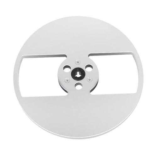 Bobine vide de 0,6 cm rigide en alliage d'aluminium pour platine à bande sonore ouverte