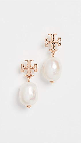 Tory Burch Women's Crystal Pearl Drop Earrings2