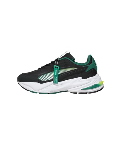 Image of PUMA | Aston Martin F1 Surge Sneakers | Black-Green Lux | 8UK