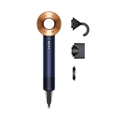 Dyson Supersonic Hair Dryer Straight+Wavy Fast Drying Without Extreme Heat Intelligent Temperature Control Includes 3 attachments